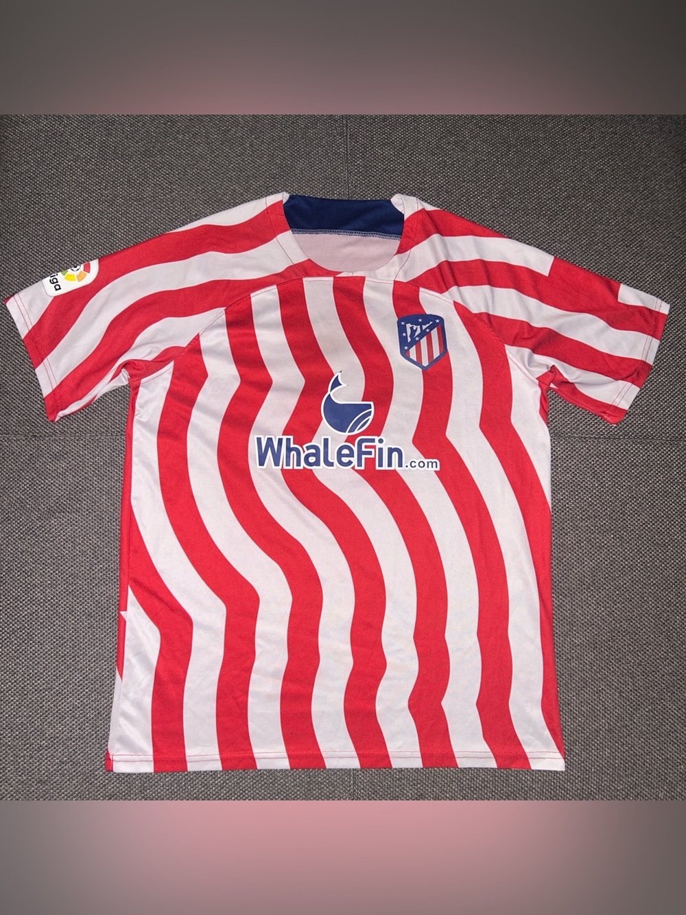 ATLETICO MADRID FC HOME 2022/2023 14 SOCCER JERSEY FOOTBALL SHIRT XL